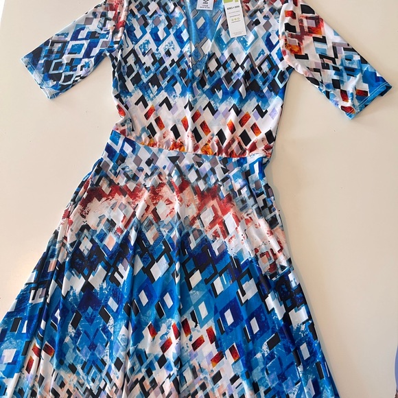 WOMENS LONG MAXI DRESS XS POCKETS AGNES & DORA AUSTEN - Picture 4 of 6